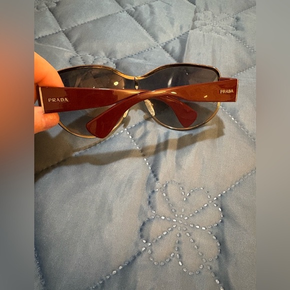 Prada Brown and Gold Sunglasses‎ main image 7